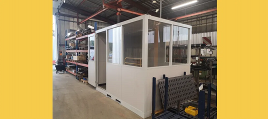 Une cabine palettisable pour optimiser l’aménagement d’un entrepôt industriel