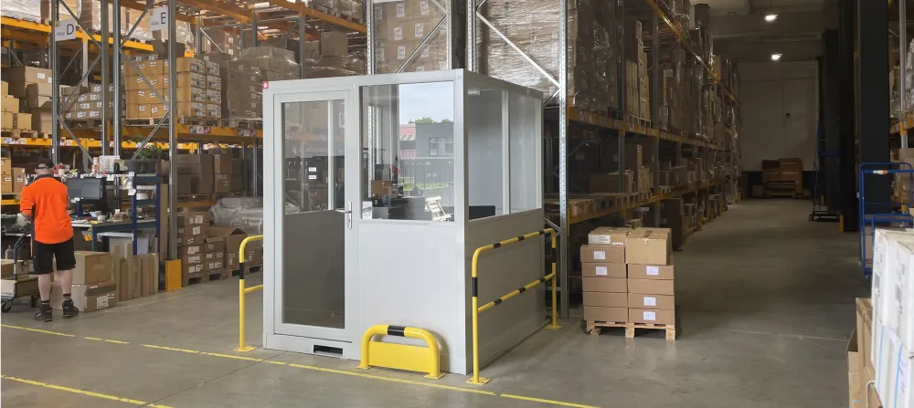 Un Bureau Clé en Main en 10 Jours : la Cabine Palettisable Novocub