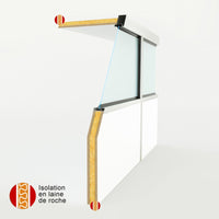 Cabine en kit 2 faces 2,65x2,40m